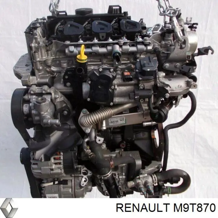 M9T870 Renault (RVI) motor montado