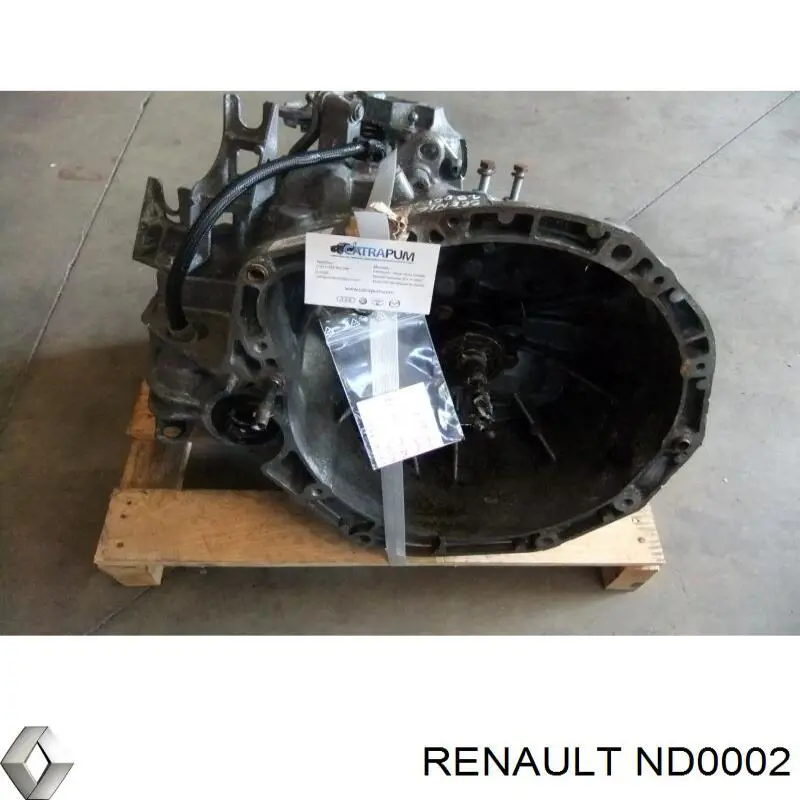 ND0002 Renault (RVI) caixa de mudança montada (caixa mecânica de velocidades)