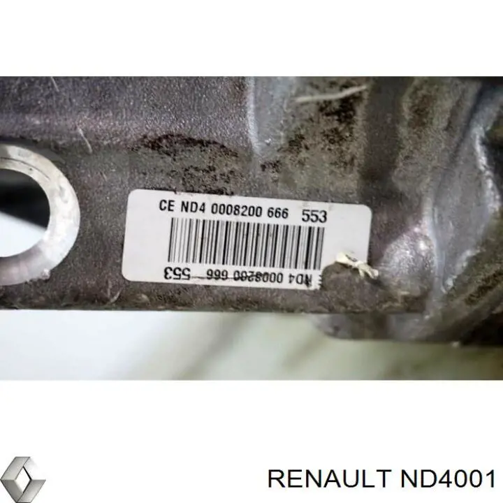 ND4001 Renault (RVI) caixa de mudança montada (caixa mecânica de velocidades)