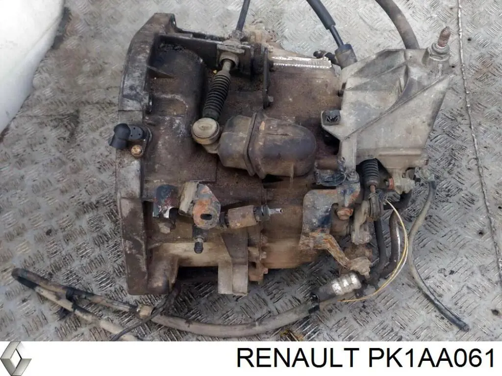 PK1AA061 Renault (RVI) caixa de mudança montada (caixa mecânica de velocidades)