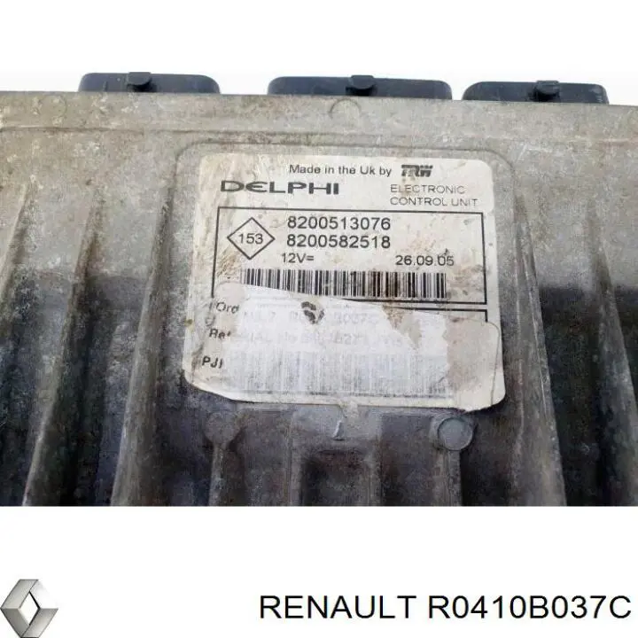 Купить R0410B037C Renault (RVI) Модуль управления (ЭБУ) впрыском топлива