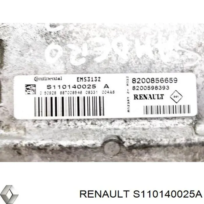 S110140025A Renault (RVI) Мозги двигателя