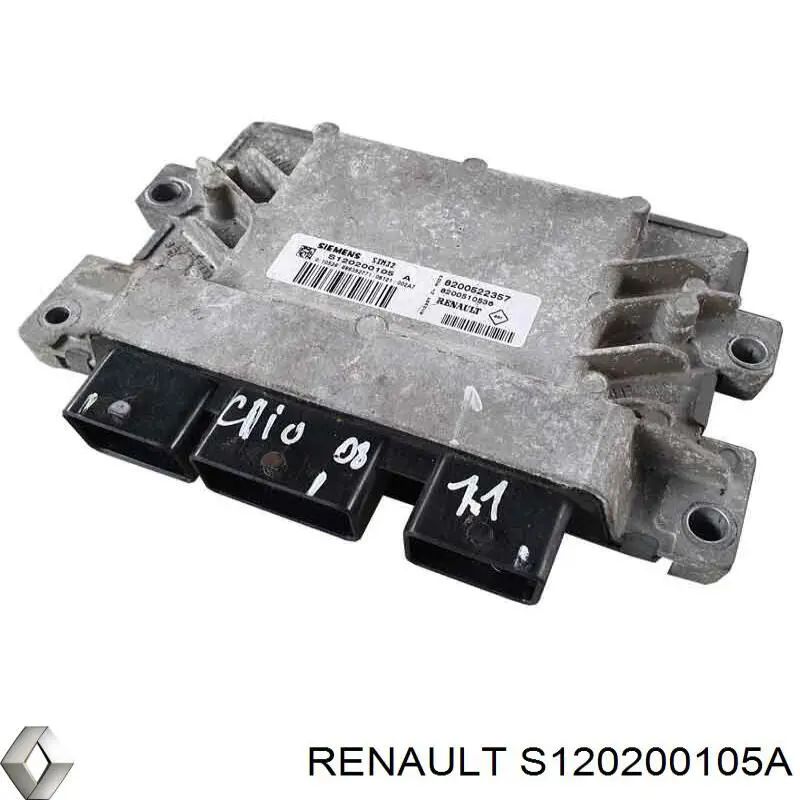 Блок управления двигателем S120200105A Renault (RVI)