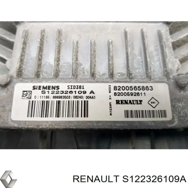 ЭБУ двигателем Renault (RVI) S122326109A цена, от 19.73 USD