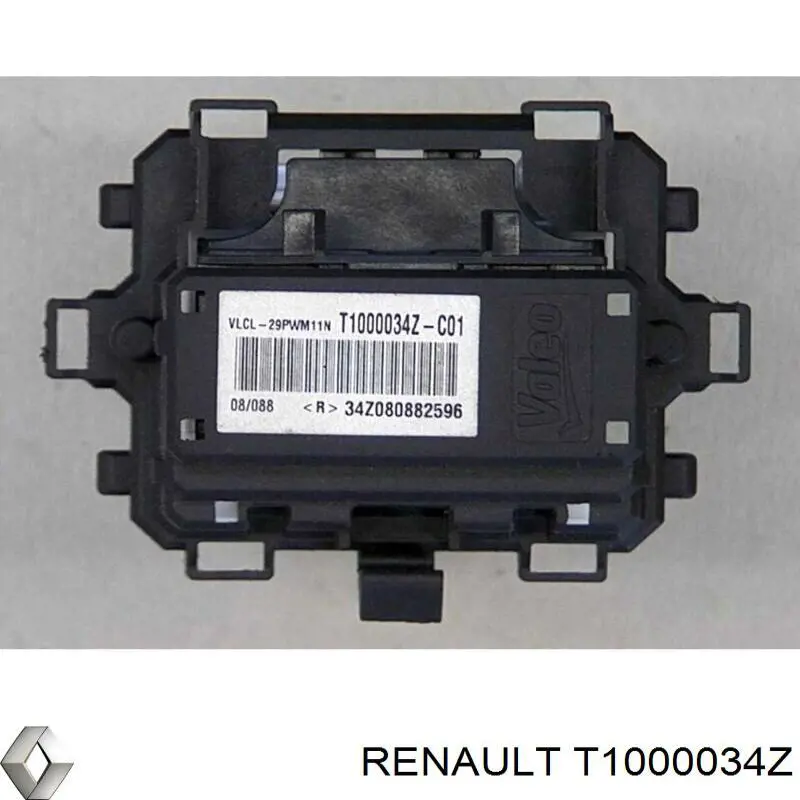 T1000034Z Peugeot/Citroen resistor (resistência de ventilador de forno (de aquecedor de salão))