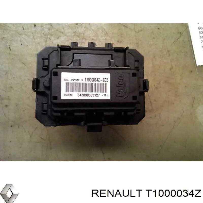 Резистор печки T1000034Z Renault (RVI)