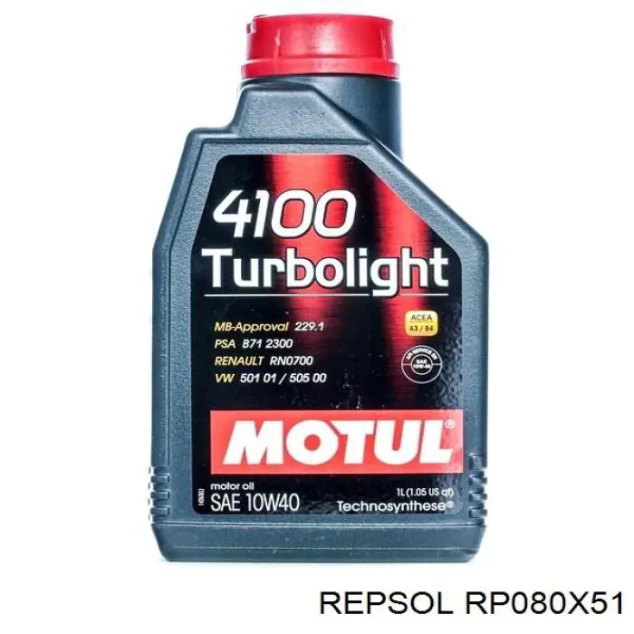 Масло автомобильное Repsol RP080X51 цена, от 9.01 USD