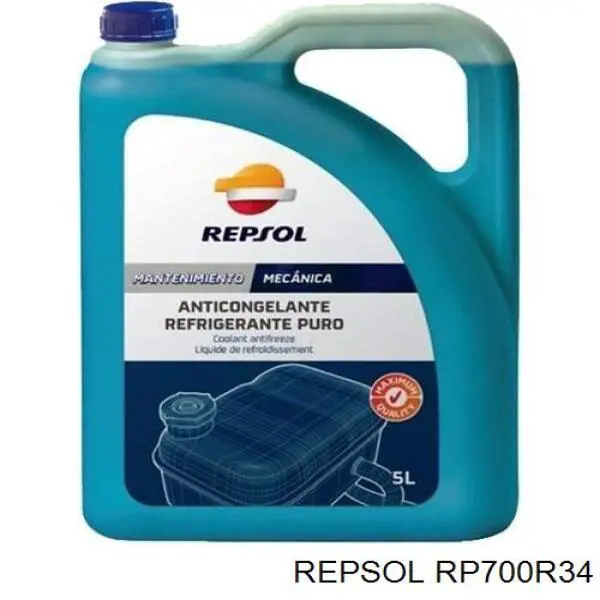 Антифриз RP700R34 Repsol