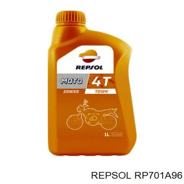 RP701A96 Repsol Жидкость для тормозной системы