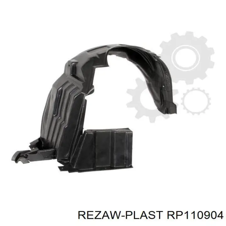 Подкрылок передний правый RP110904 Rezaw-plast
