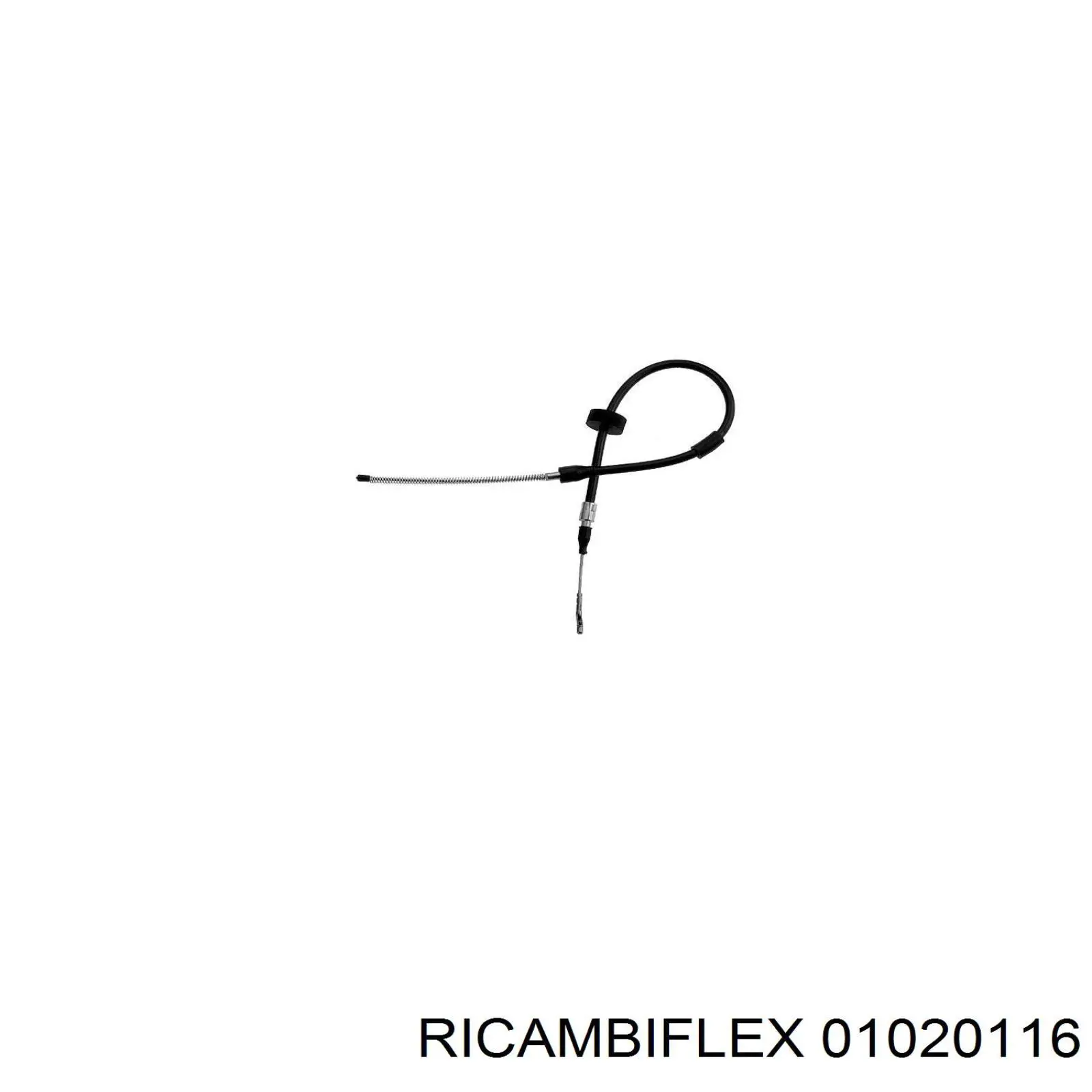 Задний трос ручника 01020116 Ricambiflex