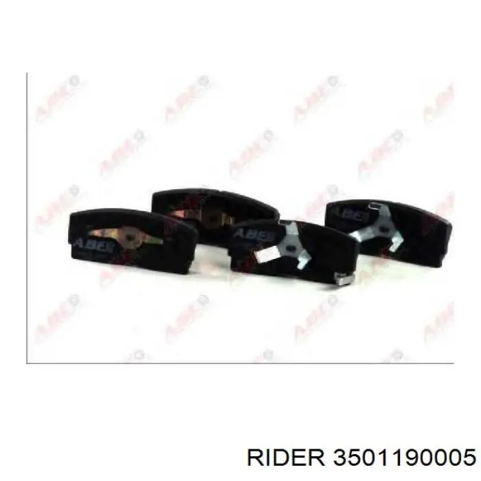 Колодки Rider 3501190005 цена, от 8.70 USD
