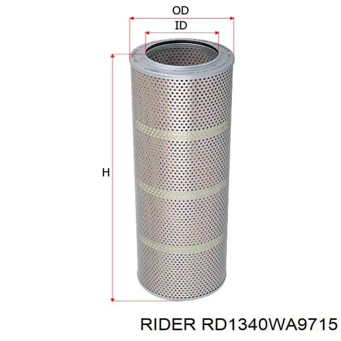Купить RD1340WA9715 Rider Автомобильный фильтр воздуха