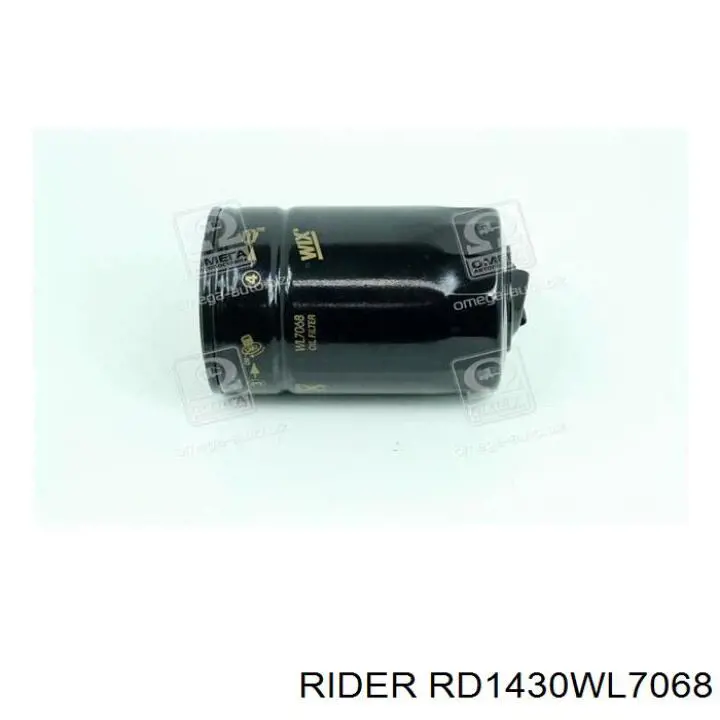 Фильтр очистки масла центробежный Rider RD1430WL7068 цена, от 5.32 USD