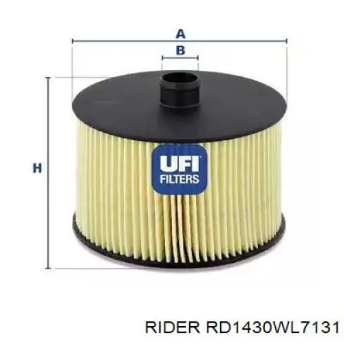 Купить RD1430WL7131 Rider Фильтр центробежный очистки масла