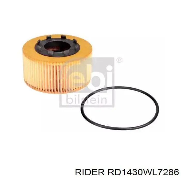 RD1430WL7286 Rider Filtro de óleo