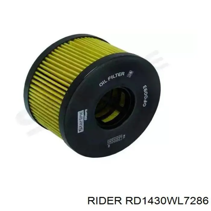 Filtro de óleo Rider RD1430WL7286 preço, a partir de 6,50 USD