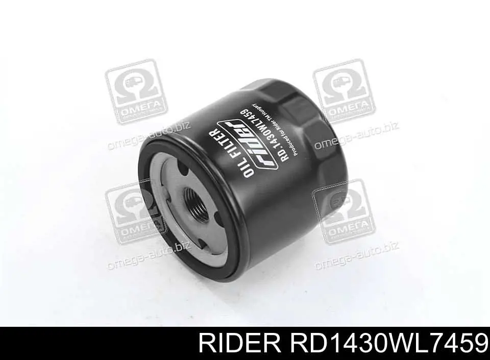 RD1430WL7459 Rider filtro de óleo
