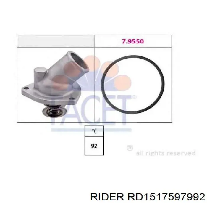 RD1517597992 Rider термостат