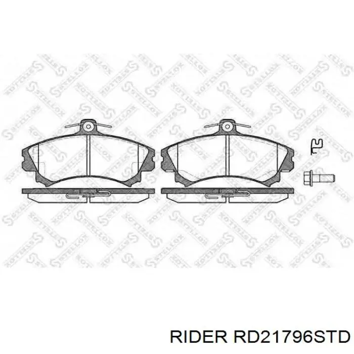 Передние тормозные колодки RD21796STD Rider