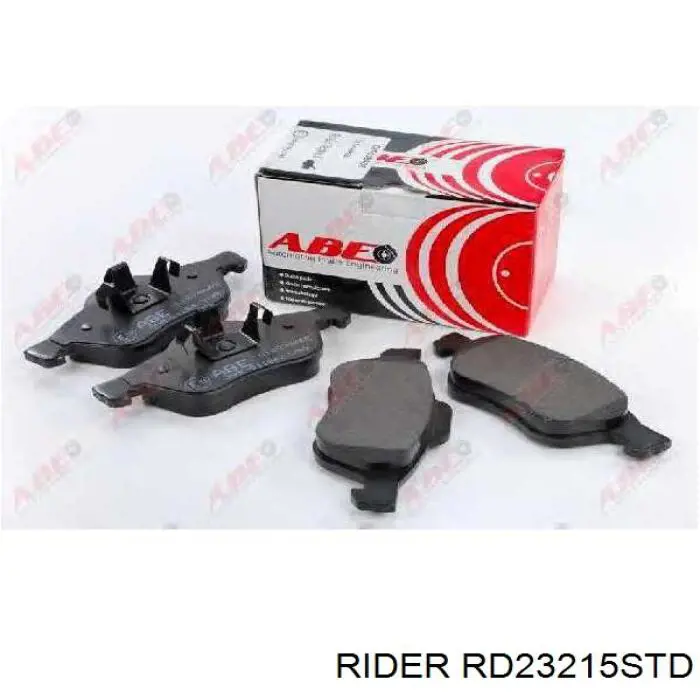 RD23215STD Rider Колодки передние