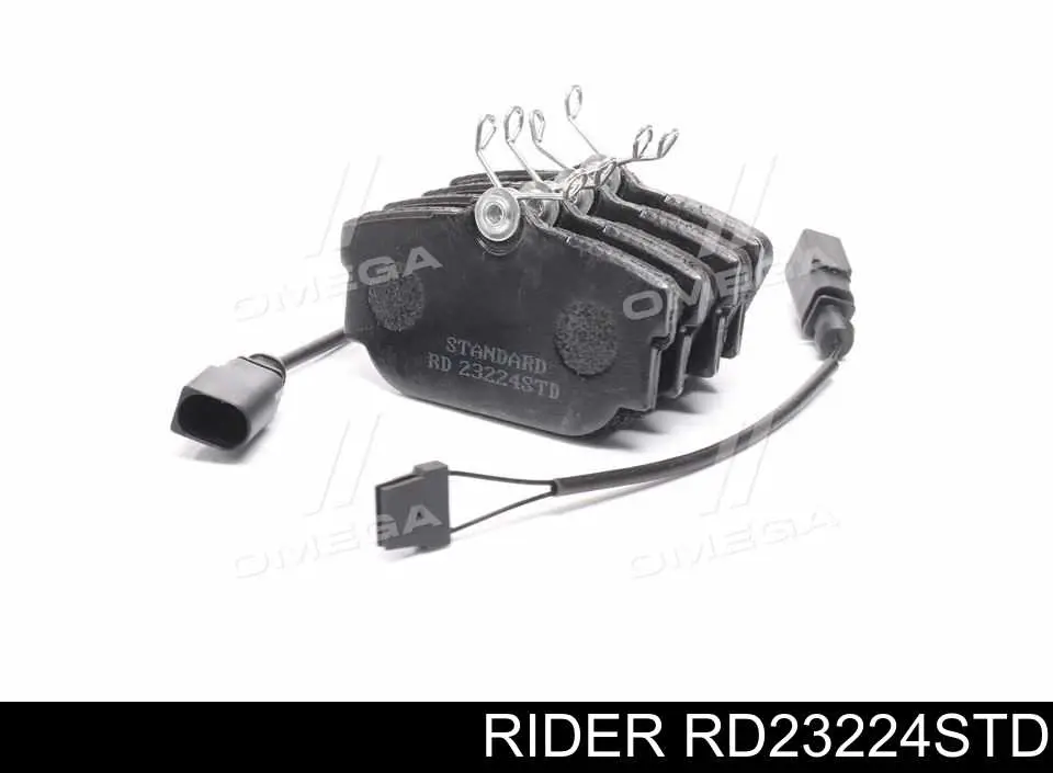 RD23224STD Rider задние тормозные колодки