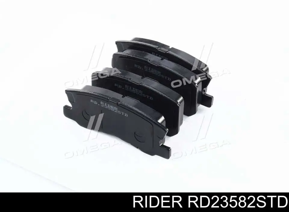 Задние тормозные колодки RD23582STD Rider