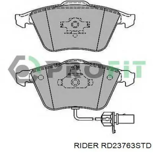 Передние тормозные колодки RD23763STD Rider