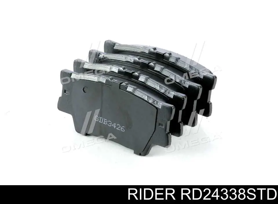 Задние тормозные колодки RD24338STD Rider