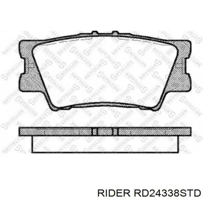 Колодки дисковые  Rider RD24338STD цена, от 12.84 USD