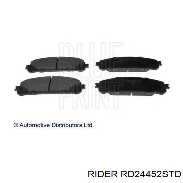 Колодки Rider RD24452STD цена, от 28.20 USD