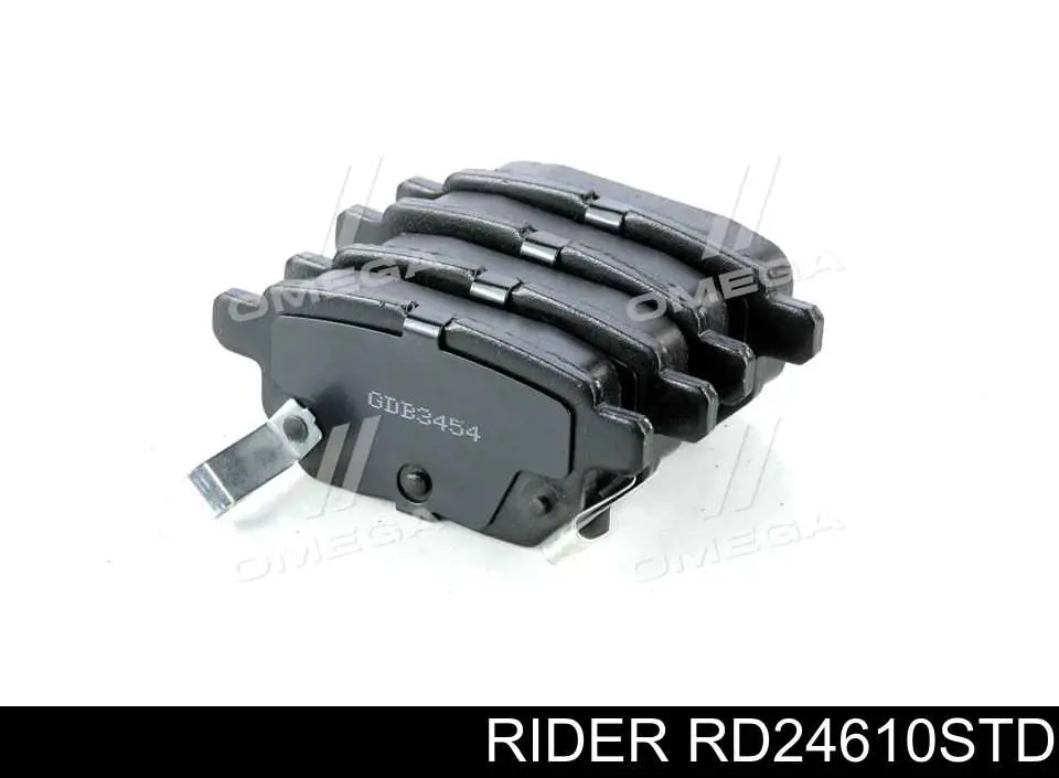 Задние тормозные колодки RD24610STD Rider