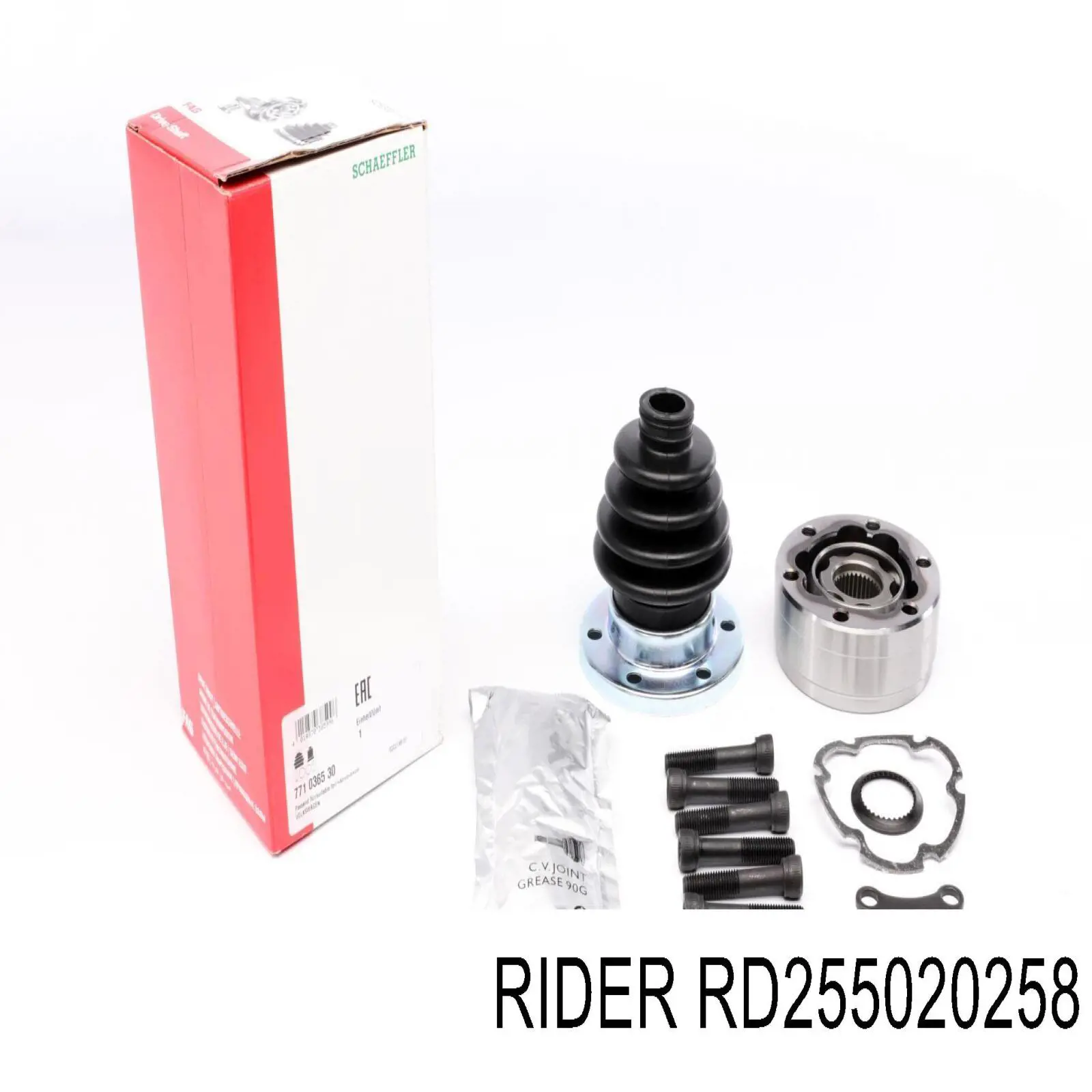 Шарнир угловых скоростей внутренний передний Rider RD255020258 цена, от 22.64 USD