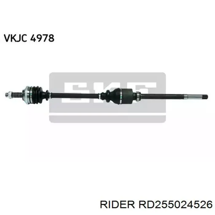 Граната колесная Rider RD255024526 цена, от 28.54 USD