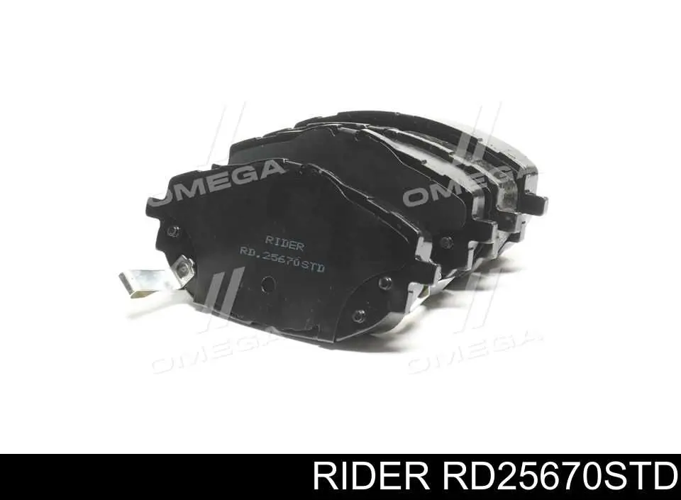 Передние тормозные колодки RD25670STD Rider