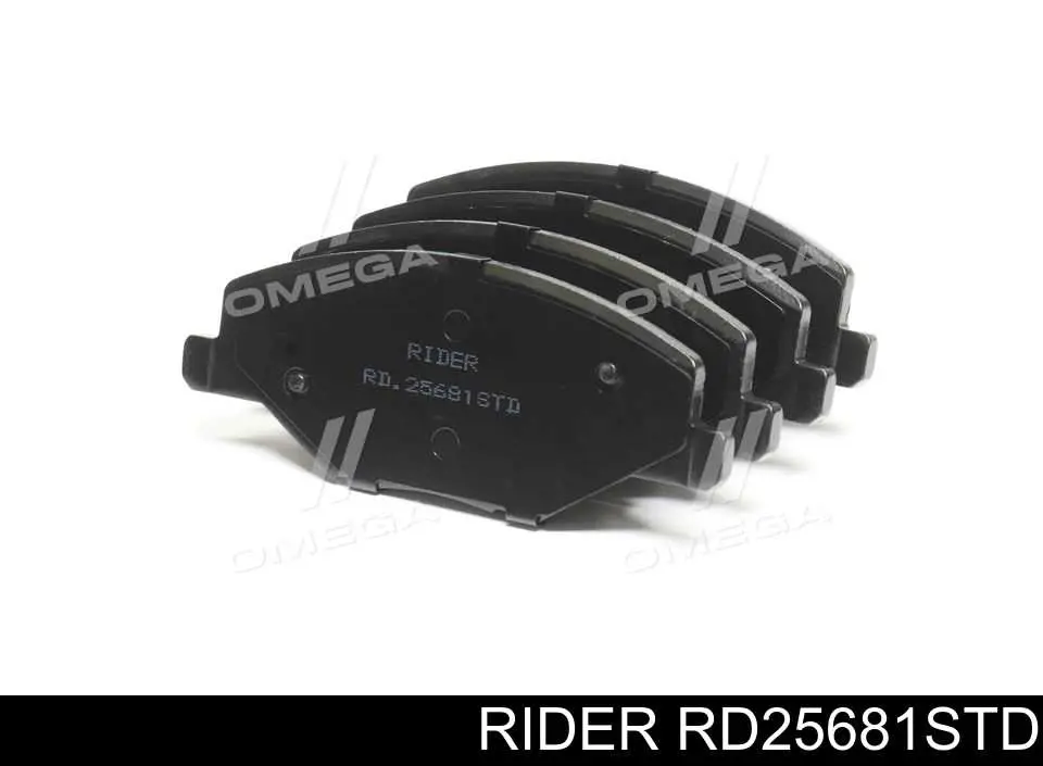 Передние тормозные колодки RD25681STD Rider