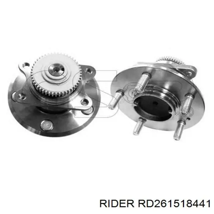 Ступицы задних колес Rider RD261518441 цена, от 54.28 USD