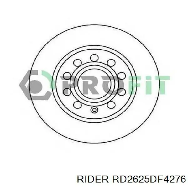 Тормозные диски RD2625DF4276 Rider