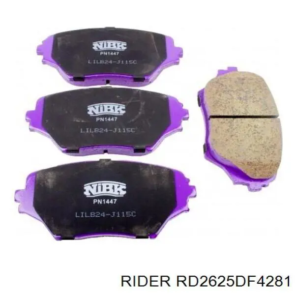 Купить RD2625DF4281 Rider Диск тормозной задний