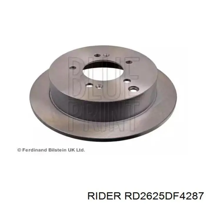 Диск гальмівний задній RD2625DF4287 Rider