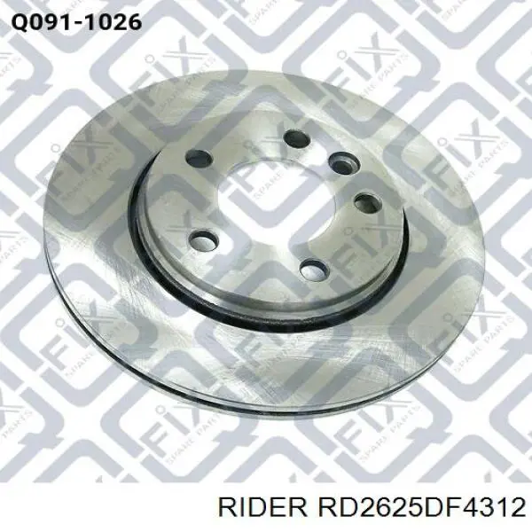 Задний тормозной диск Rider RD2625DF4312 цена, от 33.63 USD