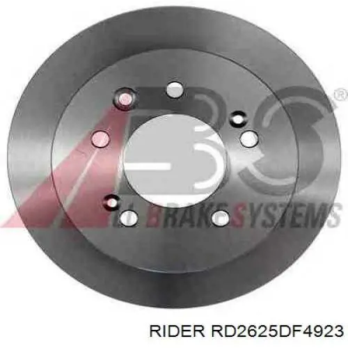 Тормозные диски RD2625DF4923 Rider