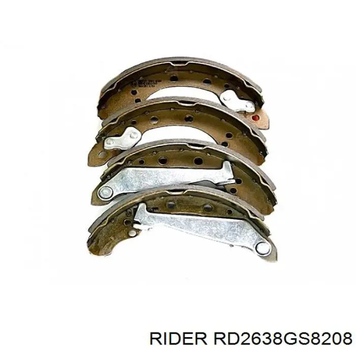 Купить RD2638GS8208 Rider Колодки ручника/стояночного тормоза