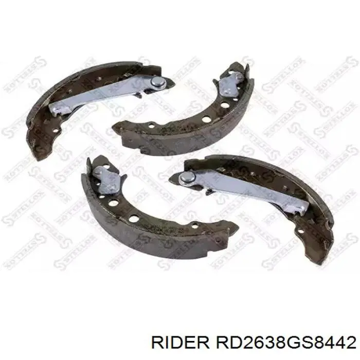 Тормоза рабочие задние ножные и тормозные барабаны Rider RD2638GS8442 цена, от 15.71 USD