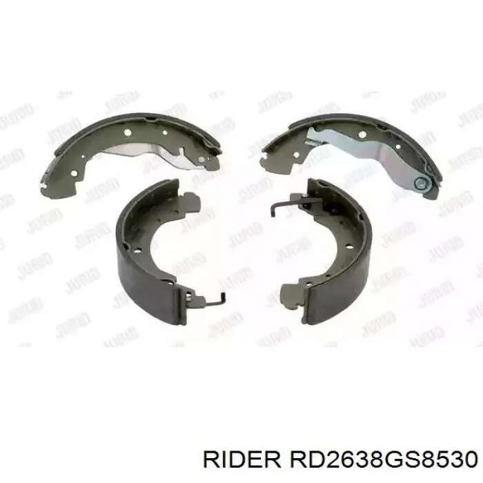 Тормоза рабочие задние ножные и тормозные барабаны Rider RD2638GS8530 цена, от 17.84 USD