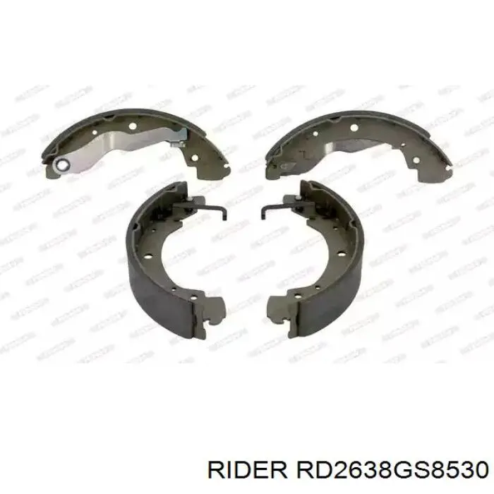 RD2638GS8530 Rider Барабанные тормозные колодки