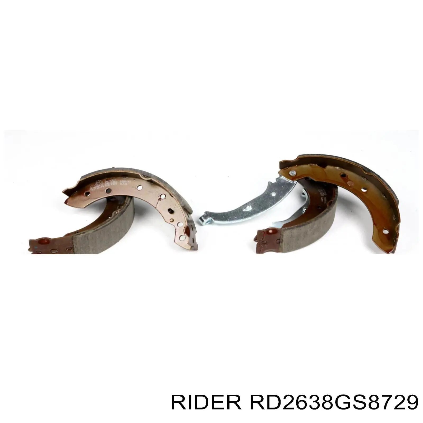 Sapatas do freio traseiras de tambor Rider RD2638GS8729 preço, a partir de 42,07 USD