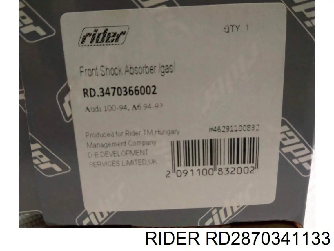 Купить RD2870341133 Rider Амортизатор задней подвески