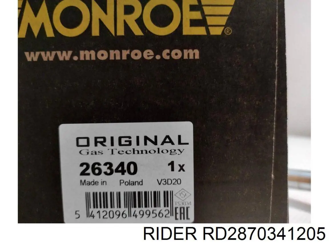 RD2870341205 Rider Амортизаторы задние