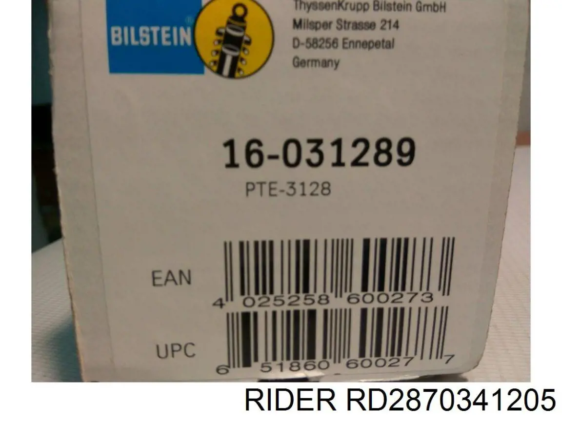Амортизатор задний RD2870341205 Rider
